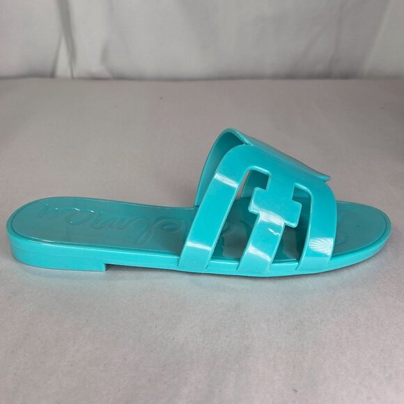 Sam Edelman Bay Jelly Women's Slip on Flat Pool Slides - Picture 3 of 7